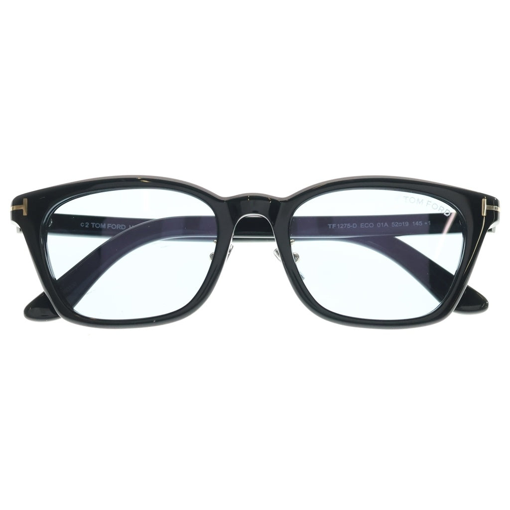 TOM FORD(トムフォード) アジアンフィット ウェリントンフレーム カラーレンズ サングラス メガネ ブラック/ブルー TF1275-D