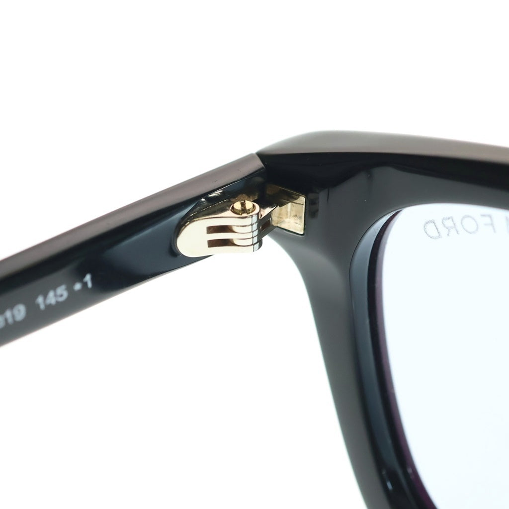 TOM FORD(トムフォード) アジアンフィット ウェリントンフレーム カラーレンズ サングラス メガネ ブラック/ブルー TF1275-D
