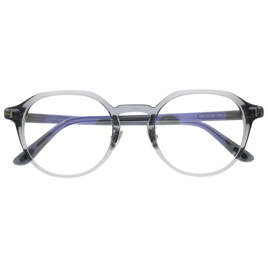 TOM FORD(トムフォード) アジアンフィット ボストンフレーム クリアレンズ サングラス メガネ ブラック TF5924-D-B