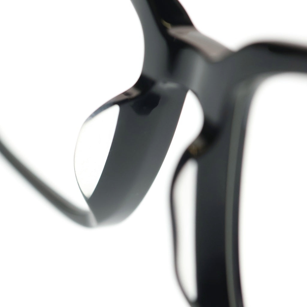 TOM FORD(トムフォード) アジアンフィット スクエアフレーム クリアレンズ サングラス メガネ ブラック TF6100-D-B
