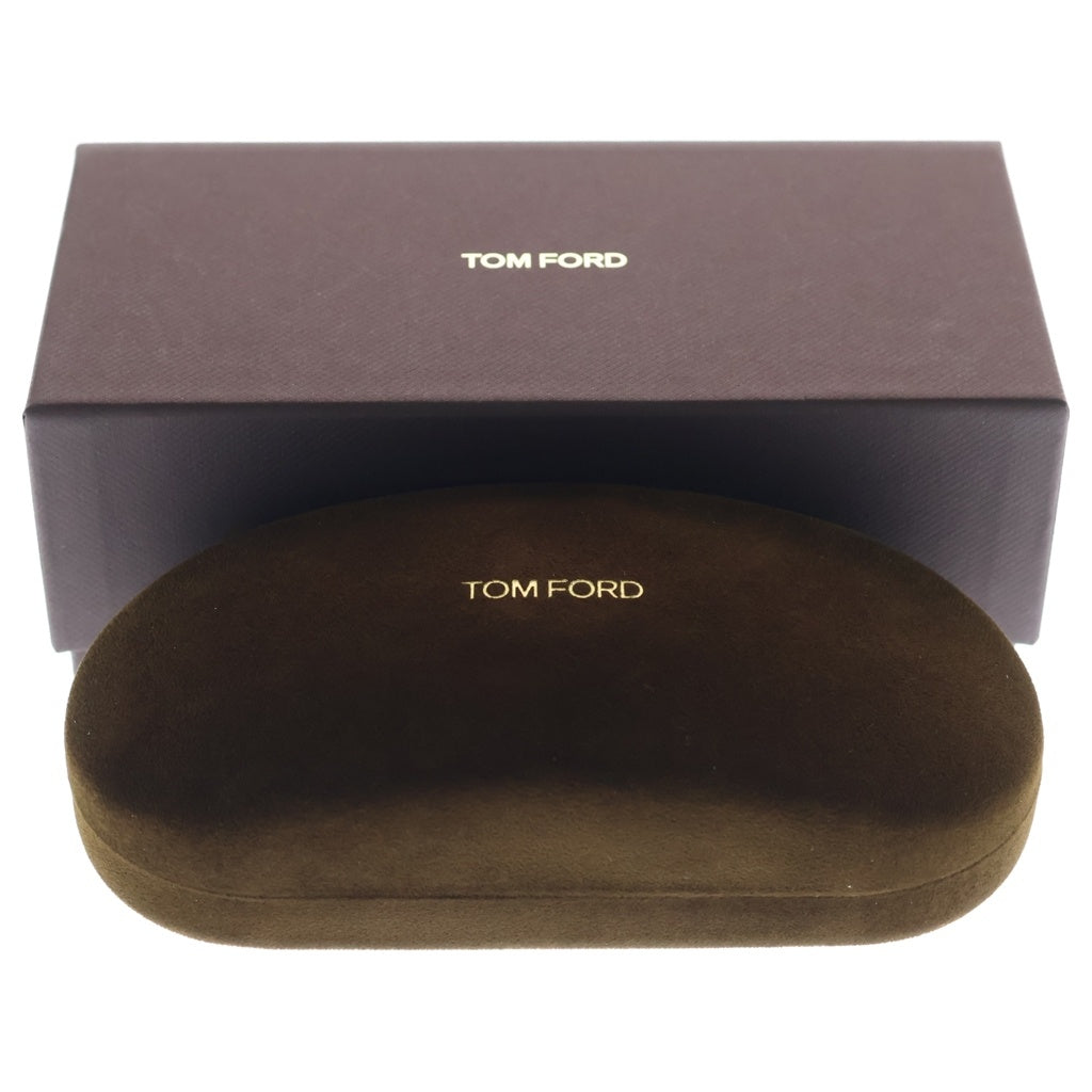 TOM FORD(トムフォード) アジアンフィット スクエアフレーム クリアレンズ サングラス メガネ ブラック TF6032-F-B