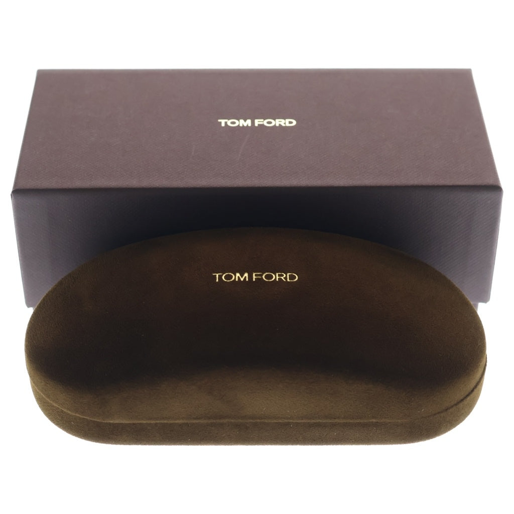 TOM FORD(トムフォード) アジアンフィット ウェリントンフレーム クリアレンズ サングラス メガネ ブラック TF6149-D-B