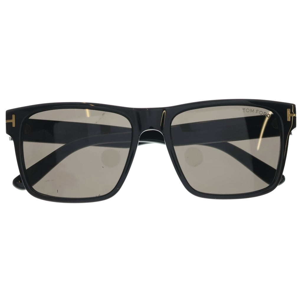 TOM FORD(トムフォード) CALDER スクエアフレーム カラーレンズ サングラス メガネ ブラック TF1205
