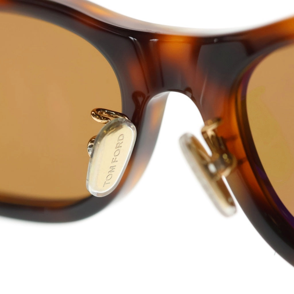 TOM FORD(トムフォード) アジアンフィット スクエアフレーム カラーレンズ サングラス メガネ ブラウン TF1276-D