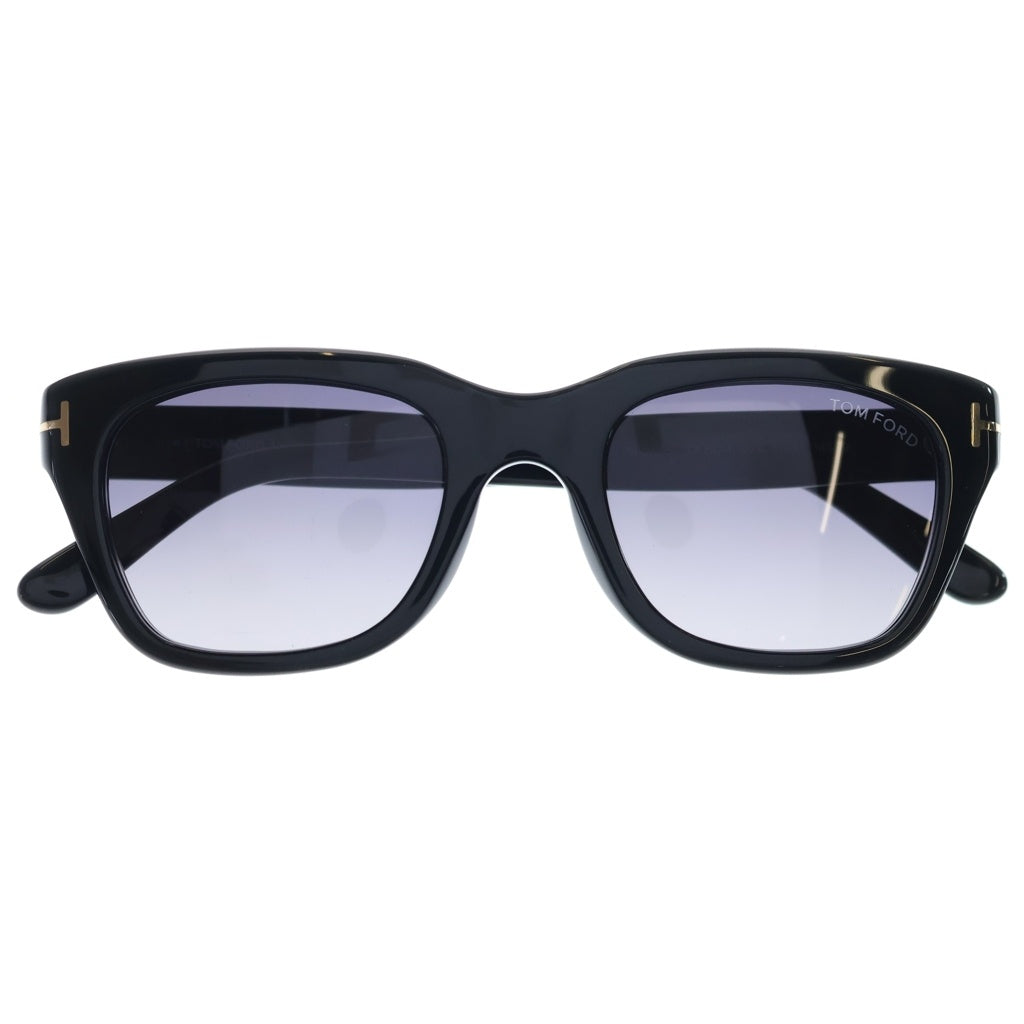 TOM FORD(トムフォード) SNOWDON スノードン ウェリントンフレーム クリアレンズ サングラス メガネ ブラック TF237-F