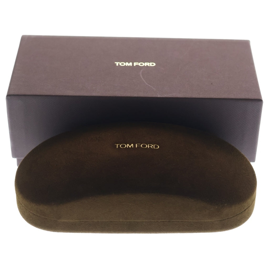 TOM FORD(トムフォード) SNOWDON スノードン ウェリントンフレーム クリアレンズ サングラス メガネ ブラック TF237-F