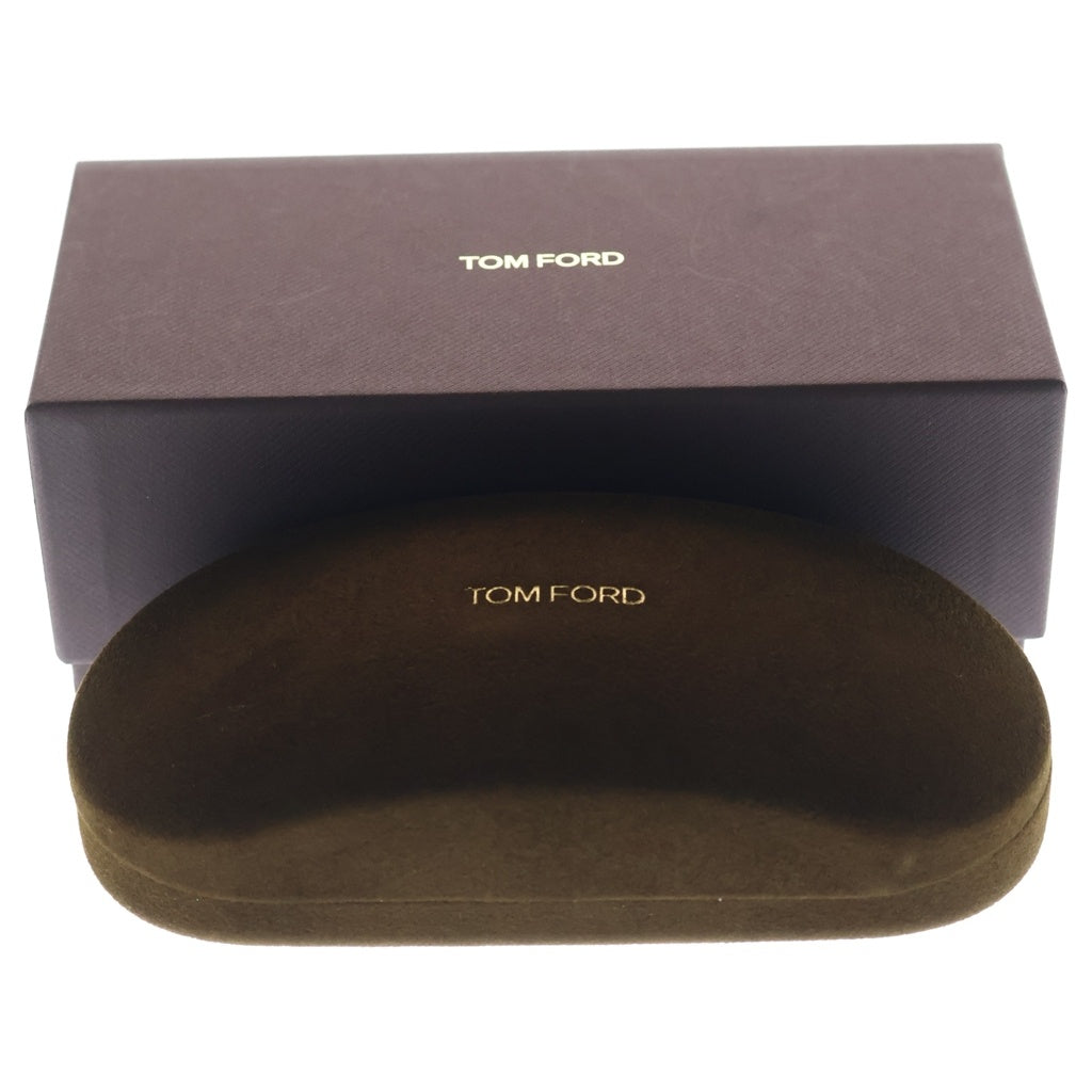 TOM FORD(トムフォード) アジアンフィット ウェリントンフレーム クリアレンズ サングラス メガネ ブラック TF6149-D-B