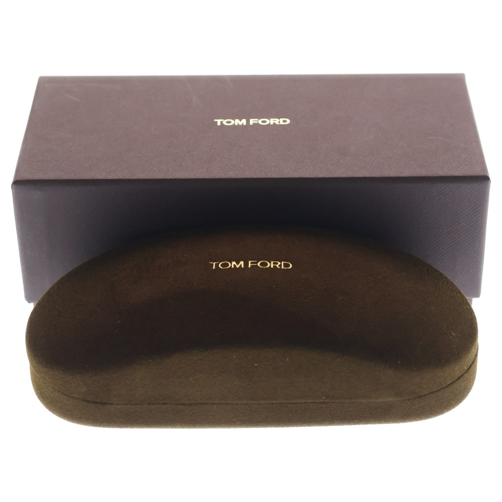 TOM FORD(トムフォード) アジアンフィット ウェリントンフレーム クリアレンズ サングラス メガネ ブラック TF6149-D-B