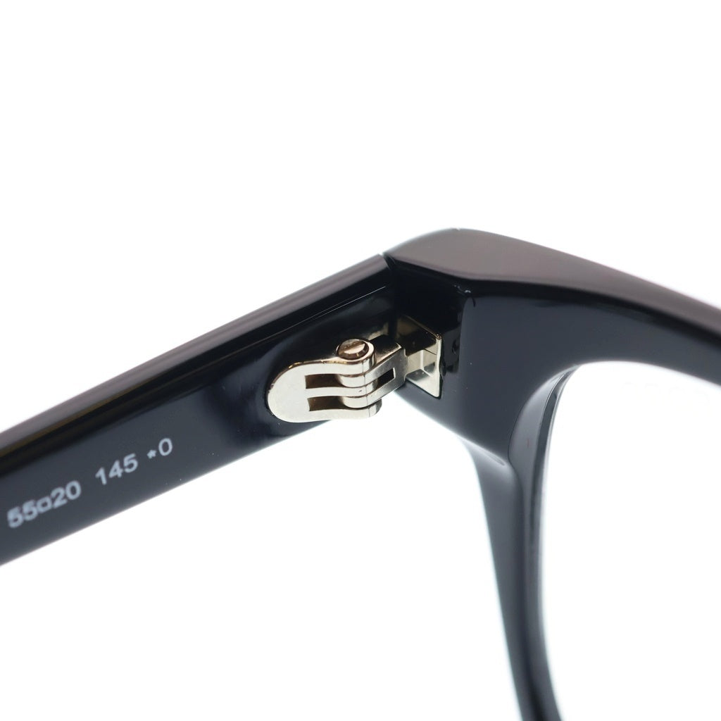TOM FORD(トムフォード) アジアンフィット スクエアフレーム クリアレンズ サングラス メガネ ブラック TF6150-D-B