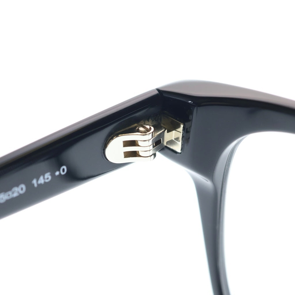 TOM FORD(トムフォード) アジアンフィット スクエアフレーム クリアレンズ サングラス メガネ ブラック TF6150-D-B