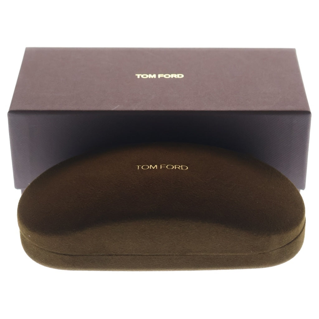 TOM FORD(トムフォード) アジアンフィット スクエアフレーム クリアレンズ サングラス メガネ ブラック TF6150-D-B