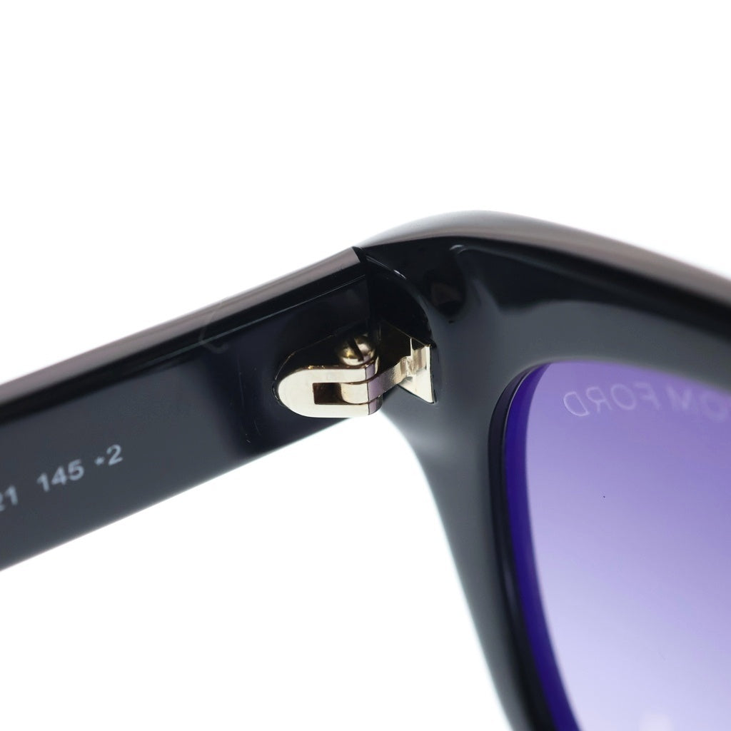 TOM FORD(トムフォード) SNOWDON スノードン ウェリントンフレーム クリアレンズ サングラス メガネ ブラック TF237-F