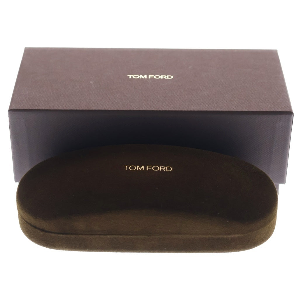 TOM FORD(トムフォード) アジアンフィット ウェリントンフレーム クリアレンズ サングラス メガネ ブラック TF5178-F