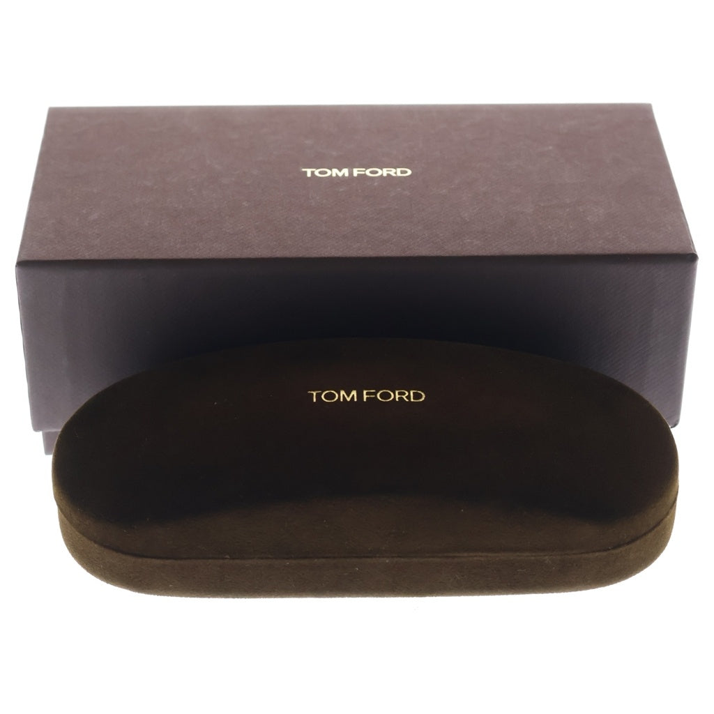 TOM FORD(トムフォード) アジアンフィット ウェリントンフレーム クリアレンズ サングラス メガネ ブラック TF5178-F