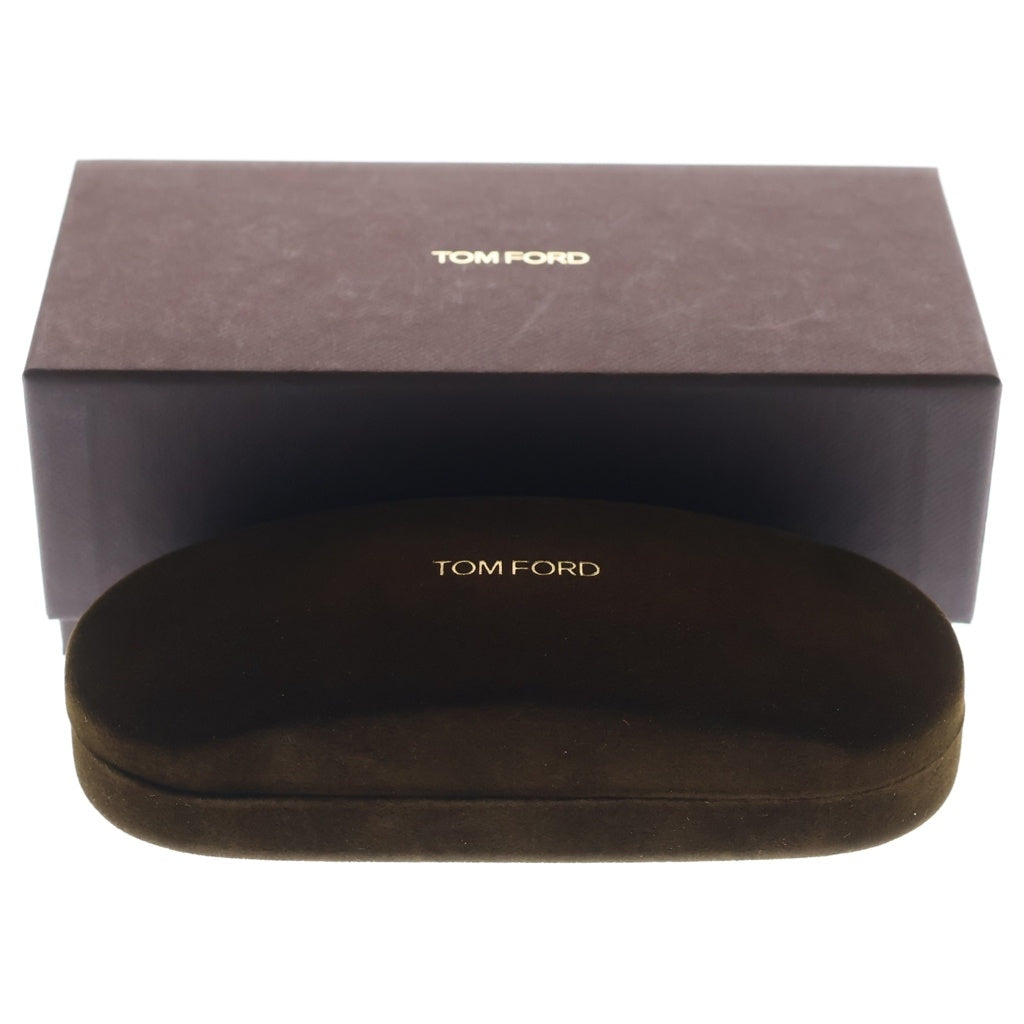 TOM FORD(トムフォード) アジアンフィット スクエアフレーム クリアレンズ サングラス メガネ クリアグレー TF6100-D-B
