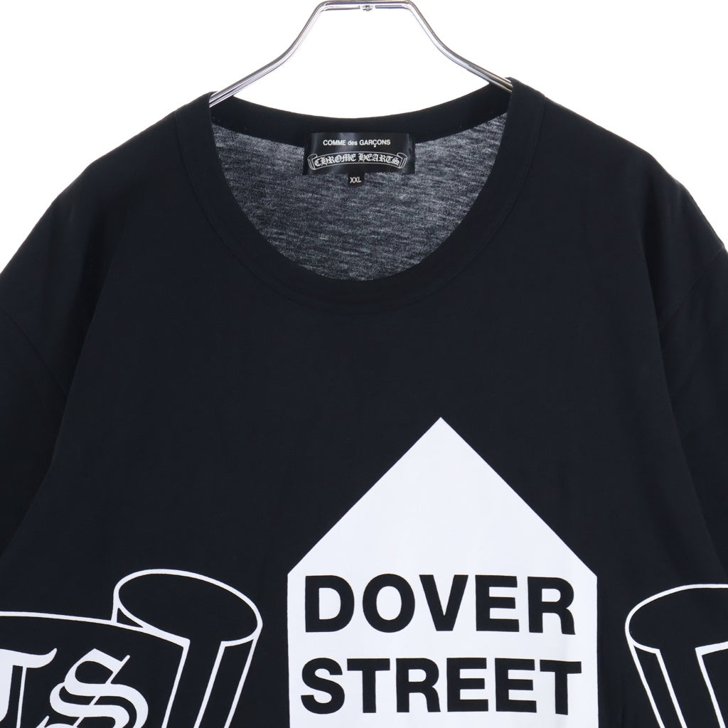 CHROME HEARTS(クロムハーツ) ×COMME des GARCONS DOVER STREET MARKET コムデギャルソン ドーバーストリートマーケット 半袖Tシャツ ブラック