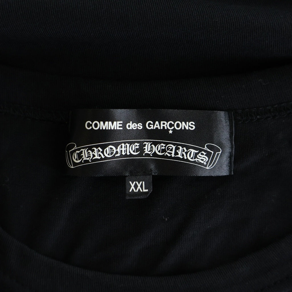 CHROME HEARTS(クロムハーツ) ×COMME des GARCONS DOVER STREET MARKET コムデギャルソン ドーバーストリートマーケット 半袖Tシャツ ブラック
