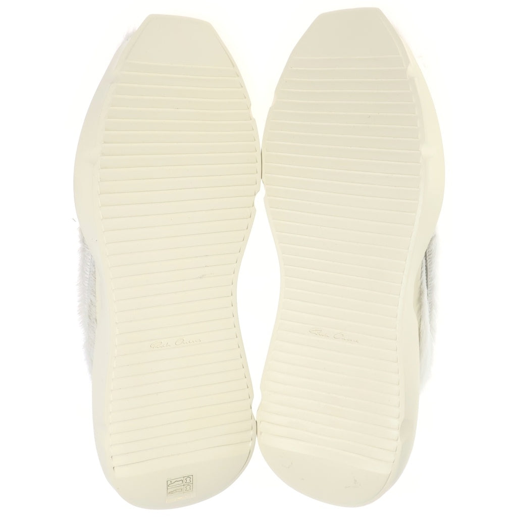 Rick Owens(リックオウエンス) GETH RUNNER ゲスランナー ハラコ ローカットスニーカー 02E1814