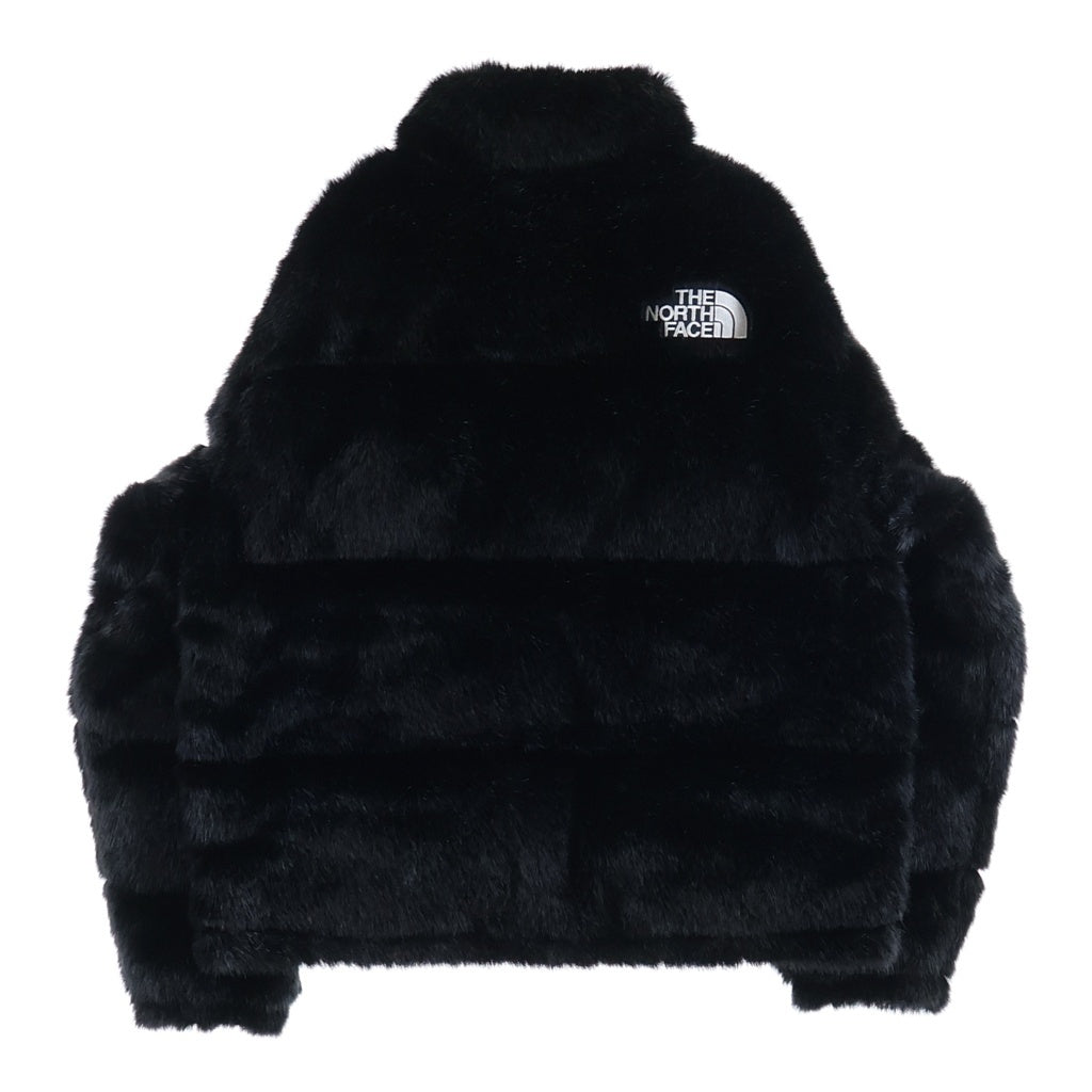 SUPREME(シュプリーム) 20AW ×THE NORTH FACE Faux Fur Nuptse Jacket ザノースフェイス ヌプシ ダウンジャケット ブラック NF0A55VT