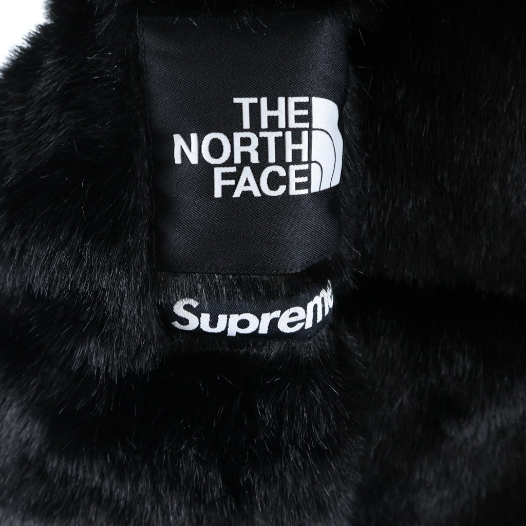 SUPREME(シュプリーム) 20AW ×THE NORTH FACE Faux Fur Nuptse Jacket ザノースフェイス ヌプシ ダウンジャケット ブラック NF0A55VT