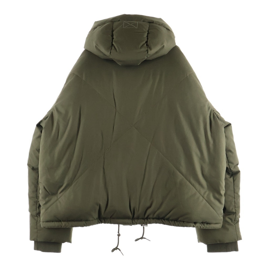 MLVINCE(メルヴィンス) LIMONTA DOWN JACKET リモンタ ジップアップ フーデッドダウンジャケット カーキ D6151