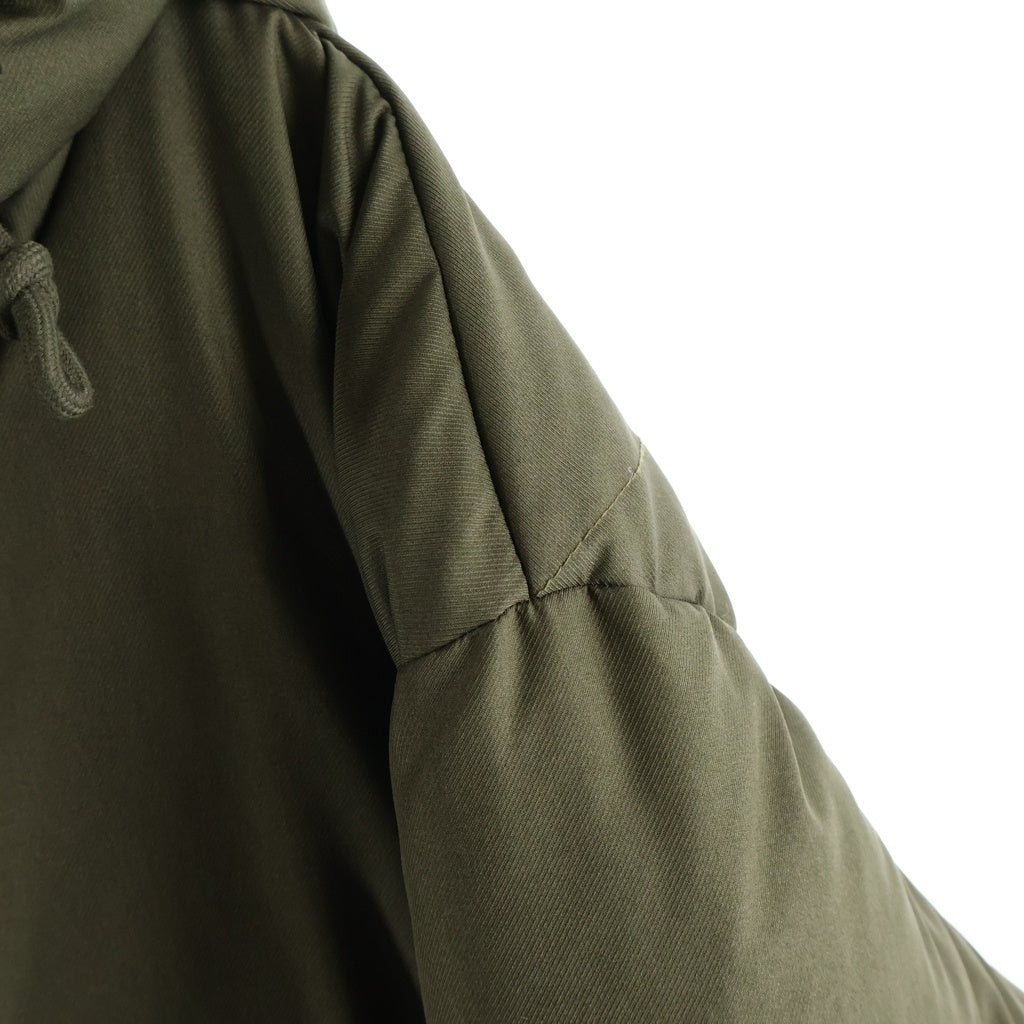 MLVINCE(メルヴィンス) LIMONTA DOWN JACKET リモンタ ジップアップ フーデッドダウンジャケット カーキ D6151
