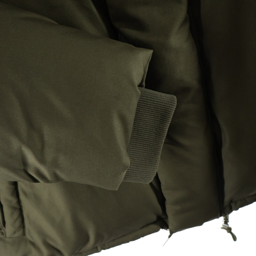 MLVINCE(メルヴィンス) LIMONTA DOWN JACKET リモンタ ジップアップ フーデッドダウンジャケット カーキ D6151