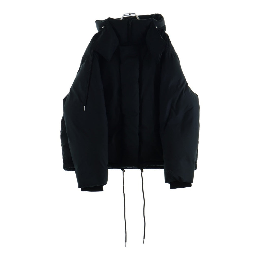 MLVINCE(メルヴィンス) LIMONTA DOWN JACKET リモンタ ジップアップ フーデッドダウンジャケット ブラック D6151