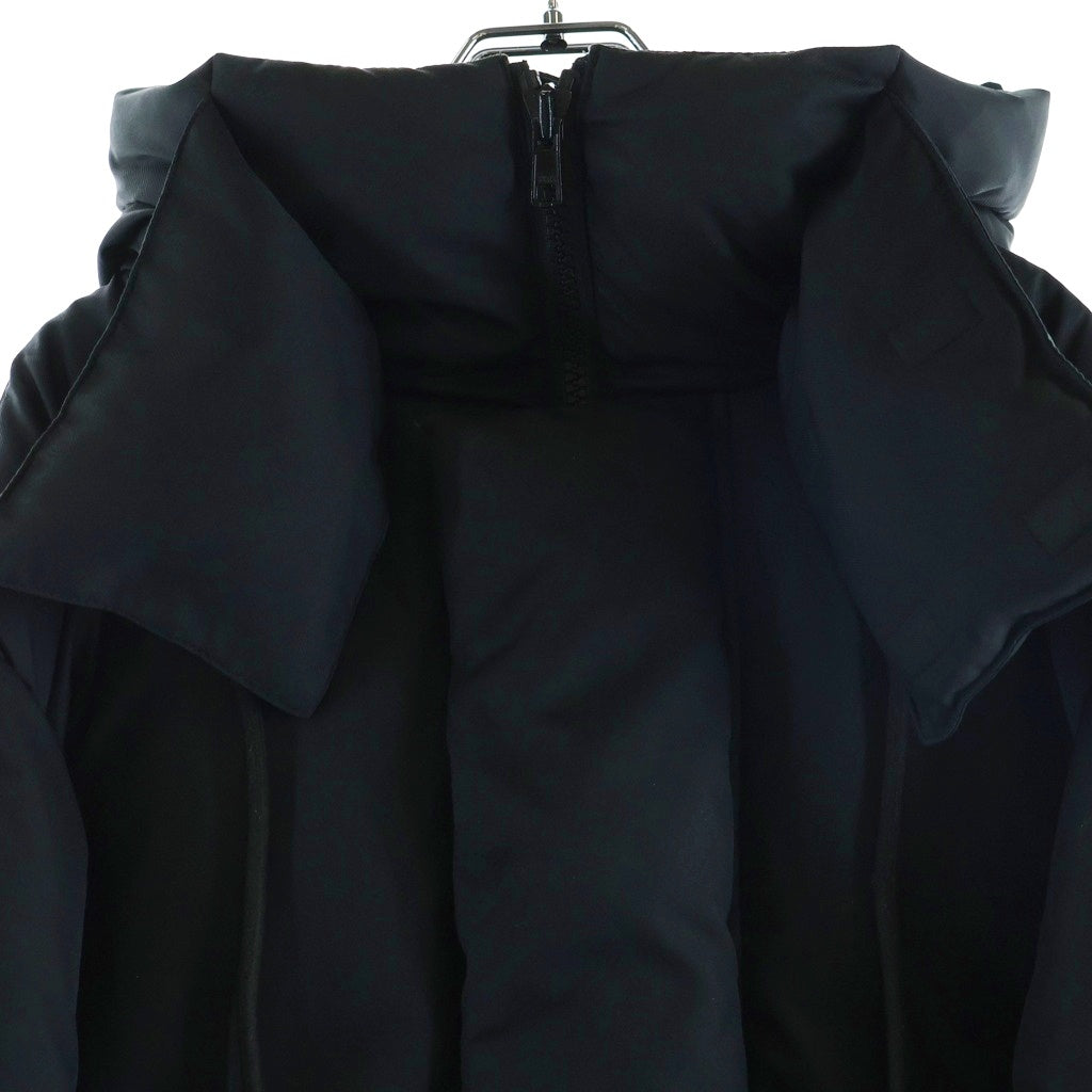 MLVINCE(メルヴィンス) LIMONTA DOWN JACKET リモンタ ジップアップ フーデッドダウンジャケット ブラック D6151
