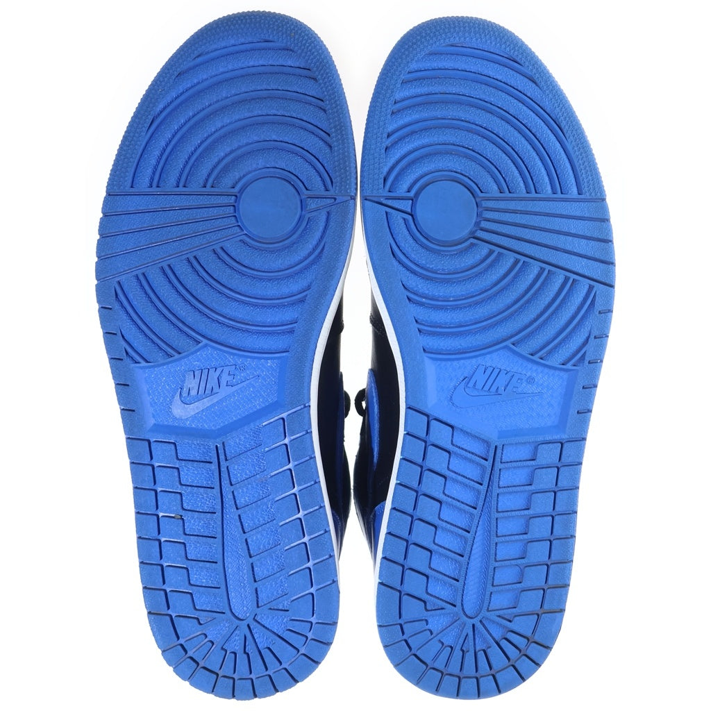 NIKE(ナイキ) 【2017年製】 AIR JORDAN1 RETRO HIGH OG ROYAL エアジョーダン1 ロイヤル ハイカットスニーカー ブラック/ブルー US11/29cm 555088-007