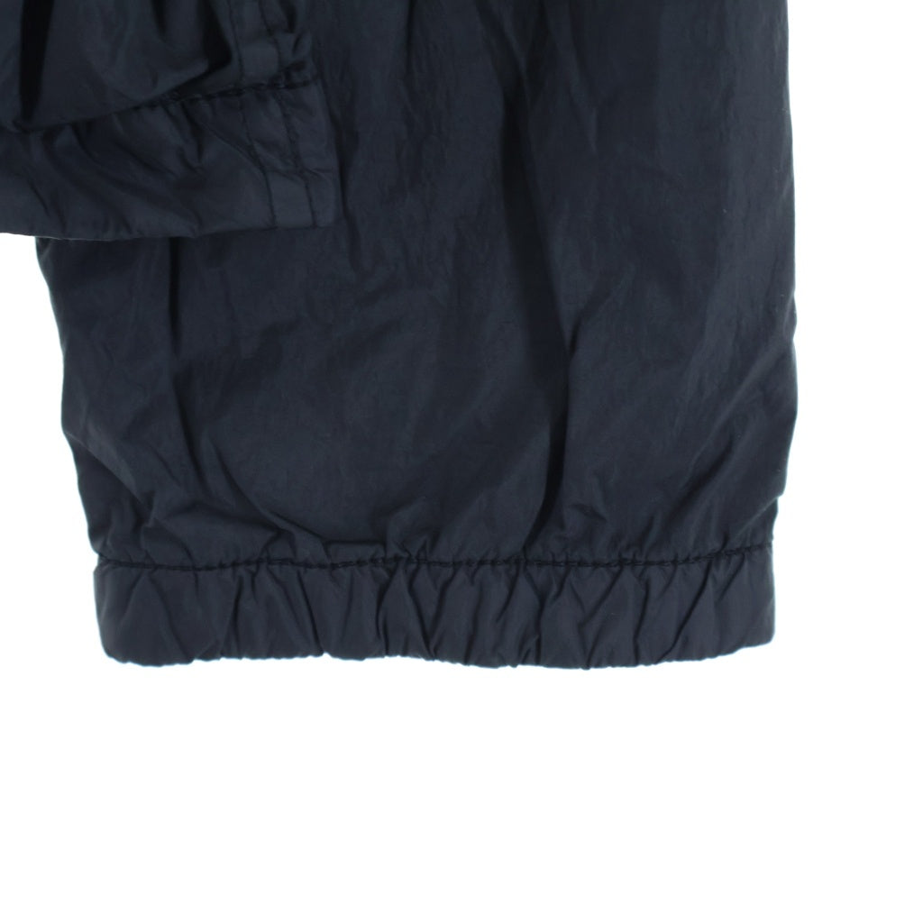 STONE ISLAND(ストーンアイランド) GARMENT DYED CRINKLE REPS ガーメントダイ クリンクル レップス ジップアップ ナイロンジャケット ブラック 731510123