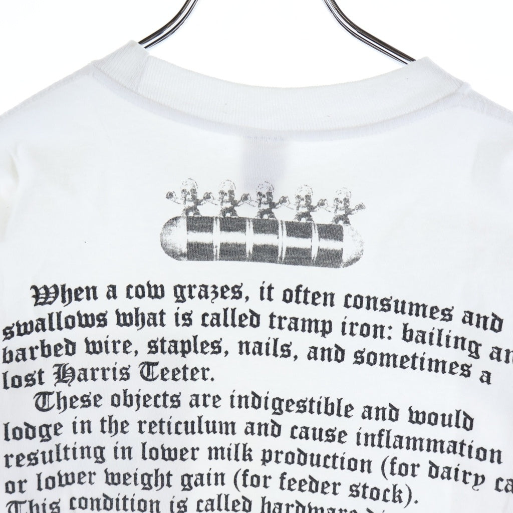 CHROME HEARTS(クロムハーツ) OLD FOTI S/S TEE オールド フォティバックプリント クルーネック半袖Tシャツ カットソー ホワイト