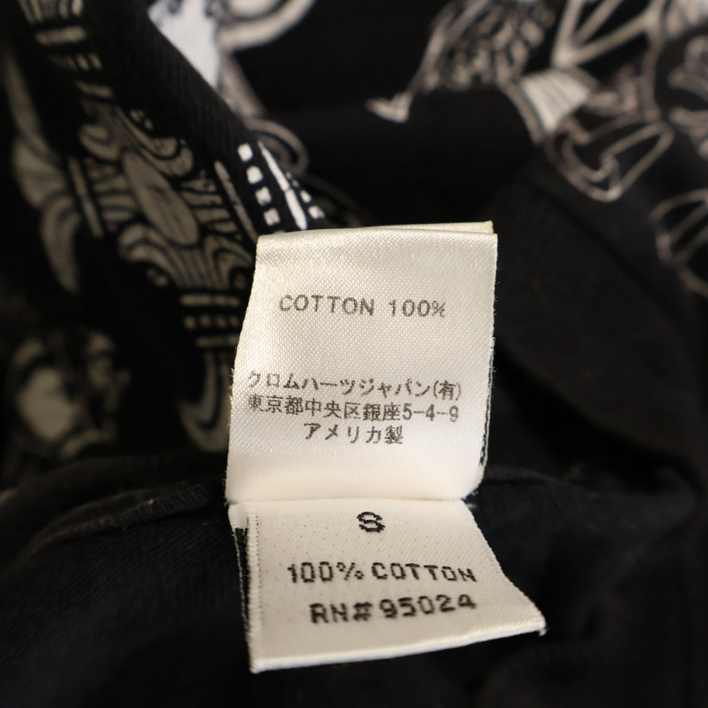 CHROME HEARTS(クロムハーツ) OLD HALF SLEEVE T-SHIRT MULTI MOTIF オールド マルチモチーフプリント クルーネック半袖Tシャツ カットソー ブラック