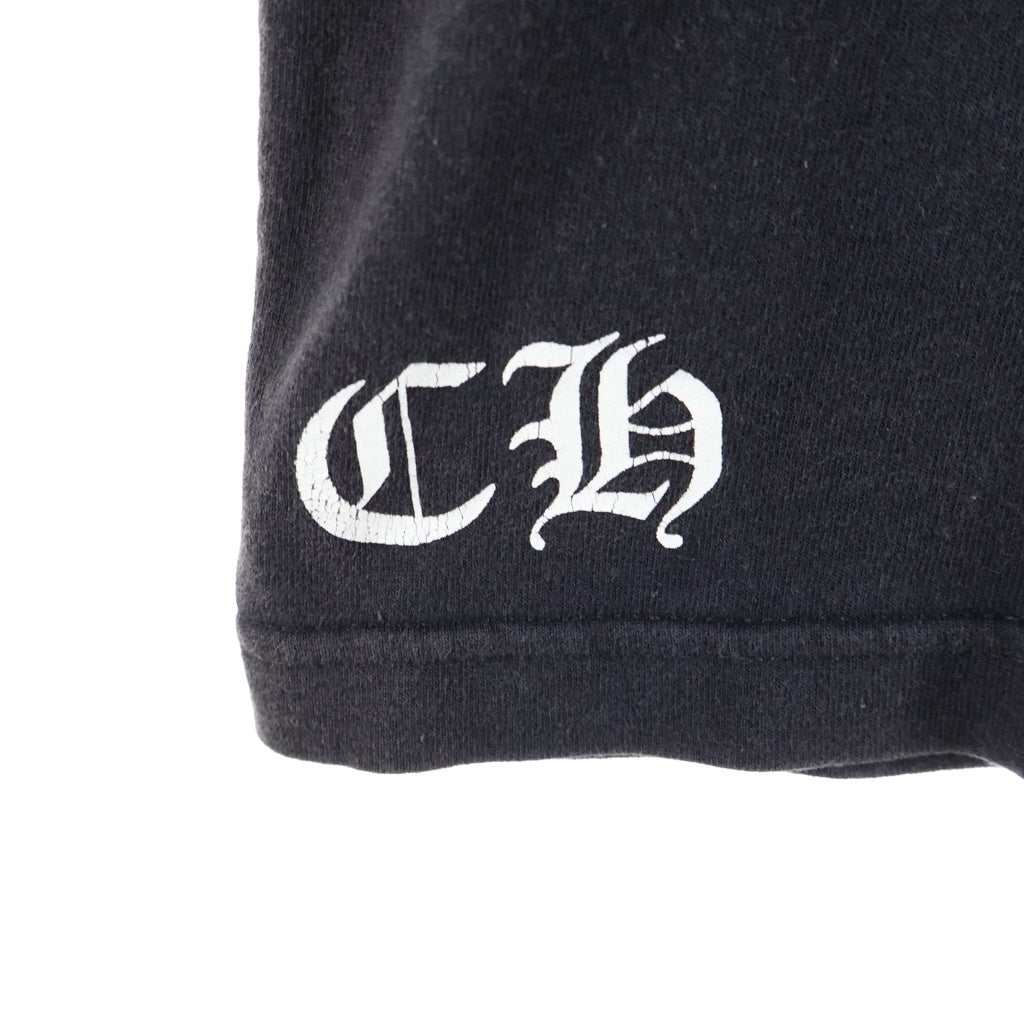CHROME HEARTS(クロムハーツ) OLD AMERICAN FLAG DAGGER S/S TEE オールド 星条旗 ダガープリント クルーネック半袖Tシャツ カットソー ブラック