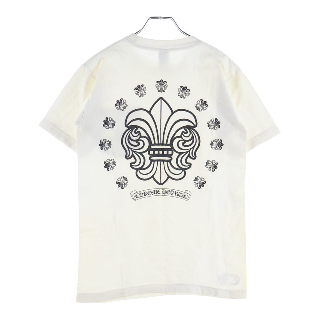 CHROME HEARTS(クロムハーツ) OLD S/S オールド BSフレアサークルプリント クルーネック半袖Tシャツ カットソー ホワイト