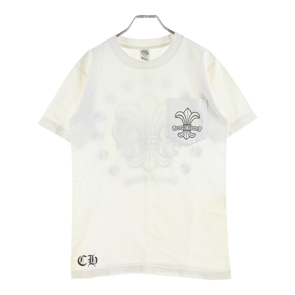 CHROME HEARTS(クロムハーツ) OLD S/S オールド BSフレアサークルプリント クルーネック半袖Tシャツ カットソー ホワイト