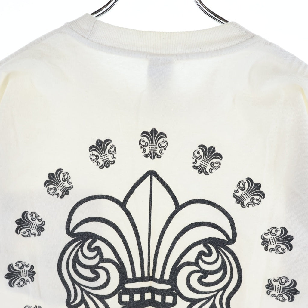 CHROME HEARTS(クロムハーツ) OLD S/S オールド BSフレアサークルプリント クルーネック半袖Tシャツ カットソー ホワイト