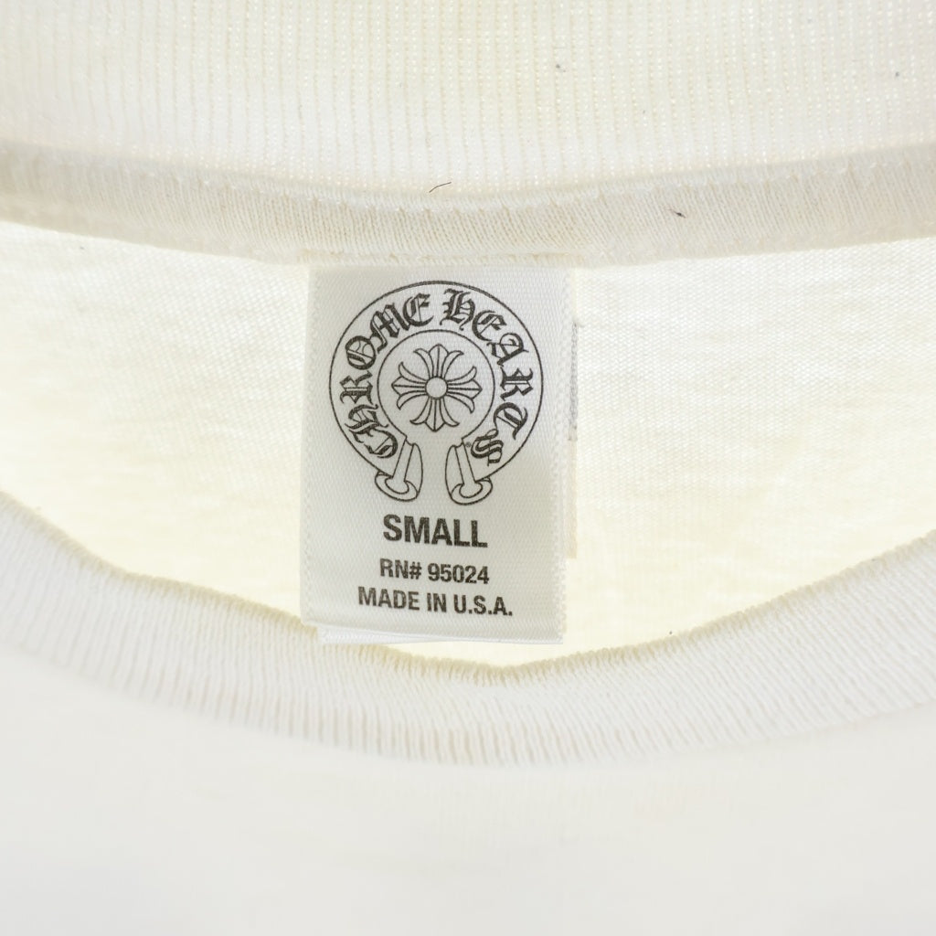 CHROME HEARTS(クロムハーツ) OLD S/S オールド BSフレアサークルプリント クルーネック半袖Tシャツ カットソー ホワイト