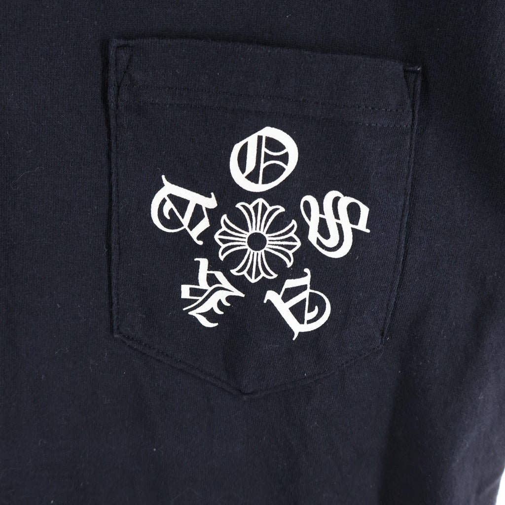 CHROME HEARTS(クロムハーツ) OLD S/S オールド 大阪限定 バックプリント クルーネック半袖Tシャツ カットソー ブラック