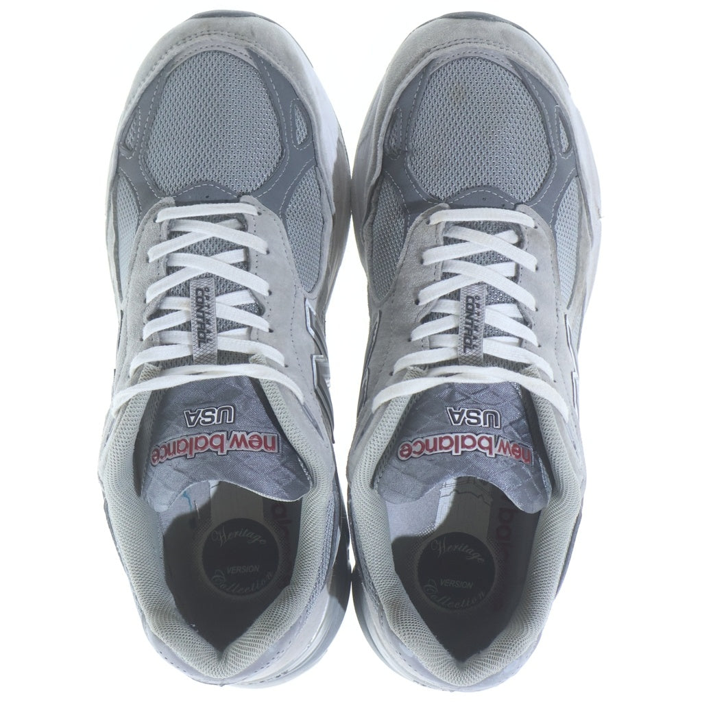 New Balance(ニューバランス) M990GY3 GRAY ローカットスニーカー グレー USA製 US10.5/28.5cm