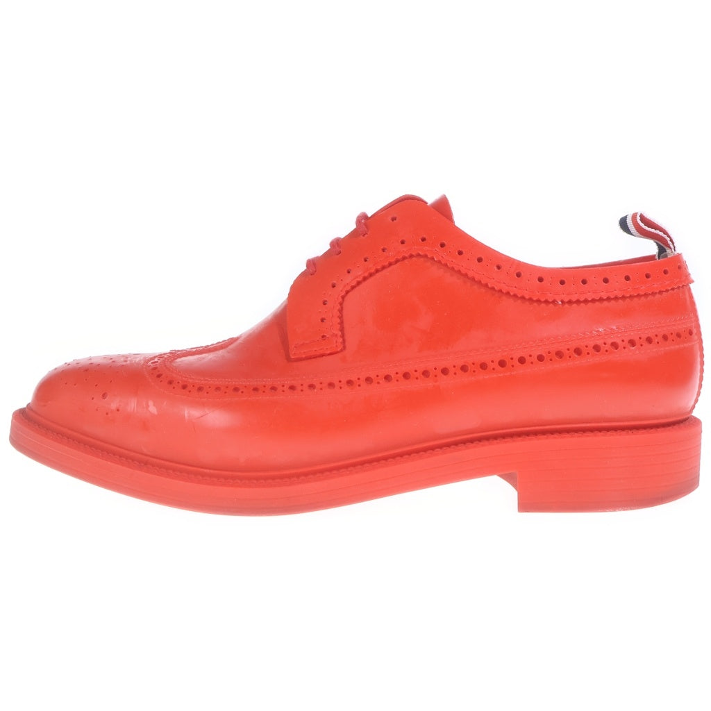 THOM BROWNE(トムブラウン) LONGWING BROGUE IN TPU RUBBER ロングウィング ブローグ イン TPUラバードレスシューズ レッド MFD064A-01918