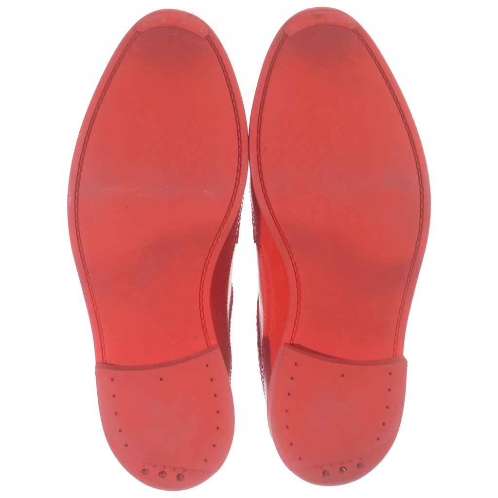 THOM BROWNE(トムブラウン) LONGWING BROGUE IN TPU RUBBER ロングウィング ブローグ イン TPUラバードレスシューズ レッド MFD064A-01918