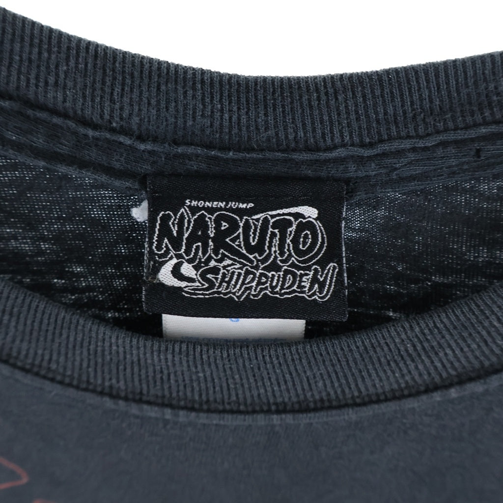 VINTAGE(ヴィンテージ) 00S VINTAGE NARUTO SHIPPUDEN GAARA TEE ヴィンテージ ナルト疾風伝 我愛羅 刺繍タグ クルーネック半袖Tシャツ カットソー ブラック