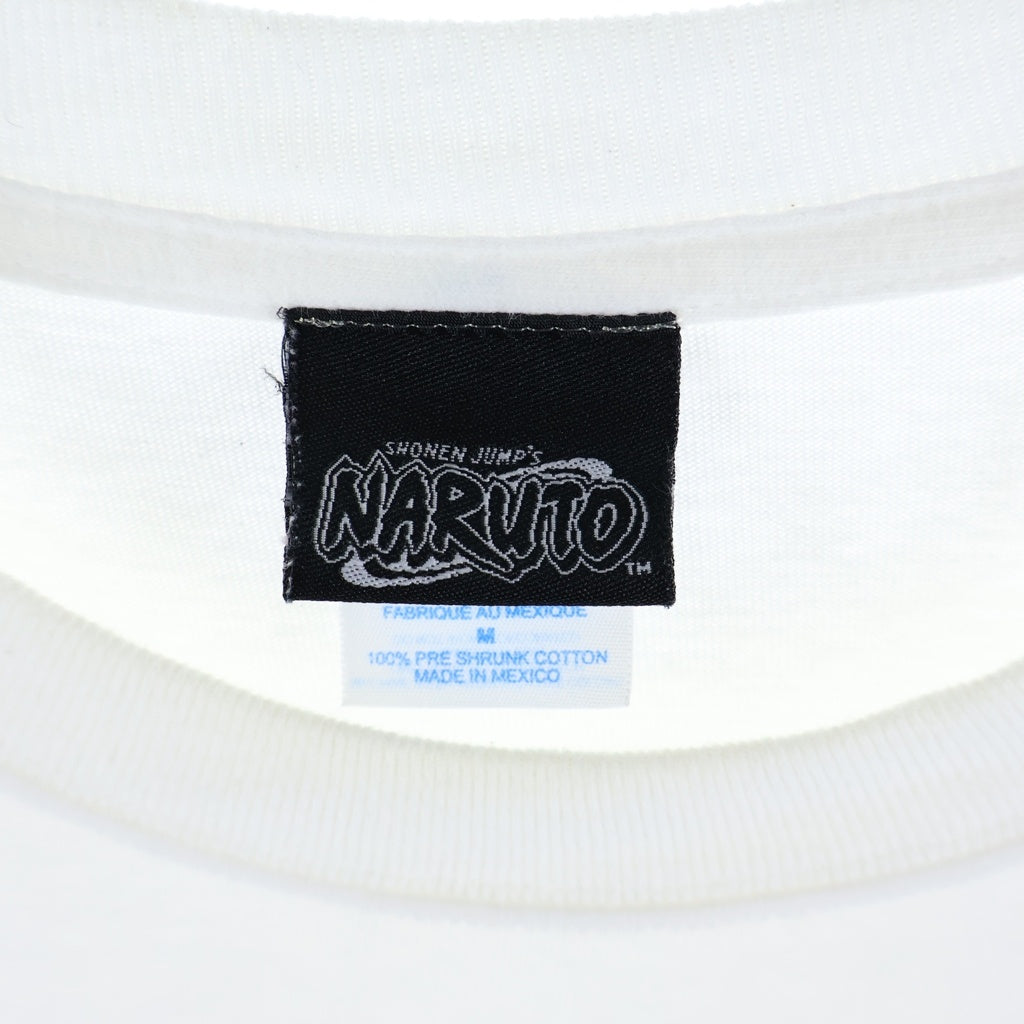 VINTAGE(ヴィンテージ) 00S VINTAGE NARUTO GAARA TEE ヴィンテージ ナルト 我愛羅 クルーネック半袖Tシャツ カットソー ホワイト