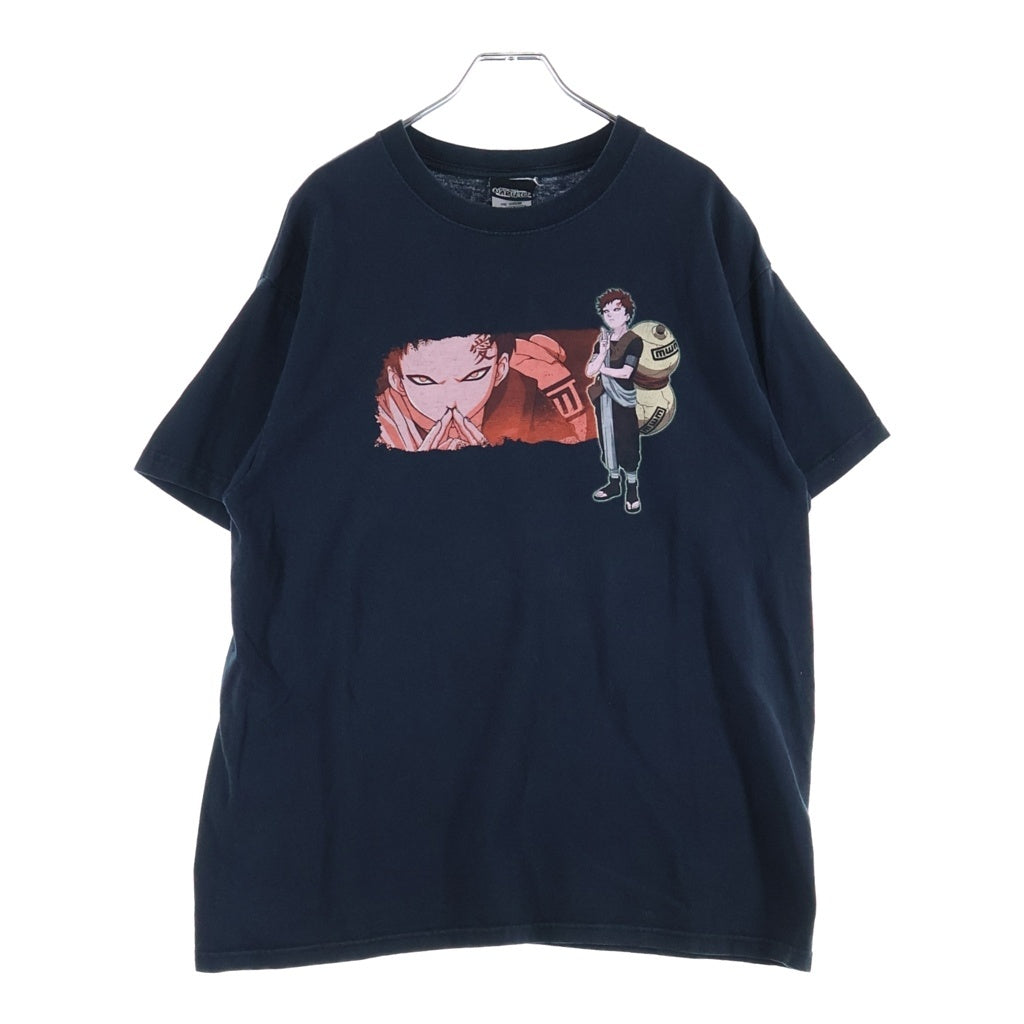 VINTAGE(ヴィンテージ) 00S VINTAGE NARUTO GAARA TEE ヴィンテージ ナルト 我愛羅 クルーネック半袖Tシャツ カットソー ブラック