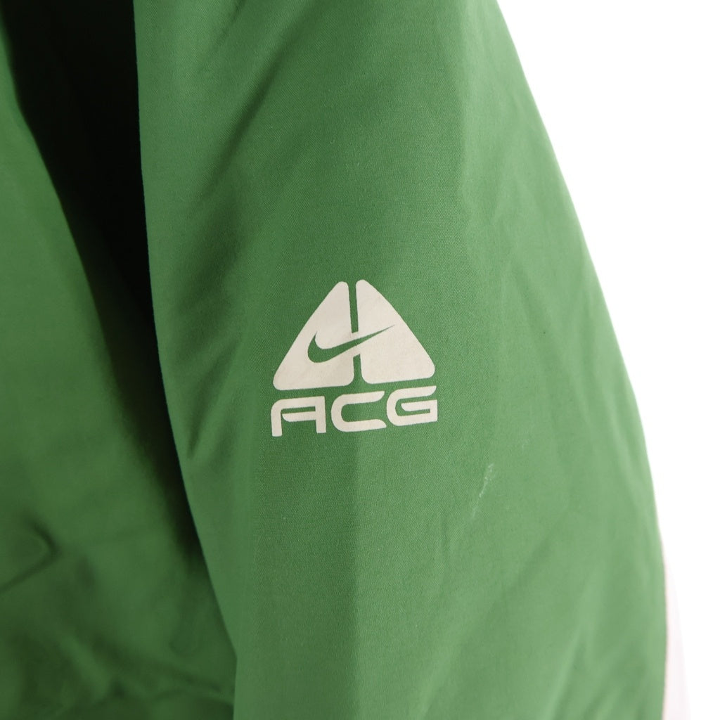 NIKE ACG(ナイキエーシージー) 90-00S VINTAGE 3 Outer Layer Couche Externe Jacket ヴィンテージ アウターレイヤー フーデッドマウンテンジャケット グリーン