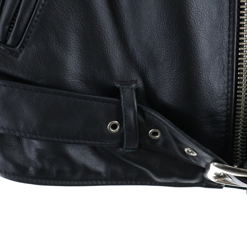 SUPREME(シュプリーム) 15SS ×UNDERCOVER ×Schott Perfecto Leather Jacket アンダーカバー ショット パーフェクト ダブルライダースレザージャケット ブラック