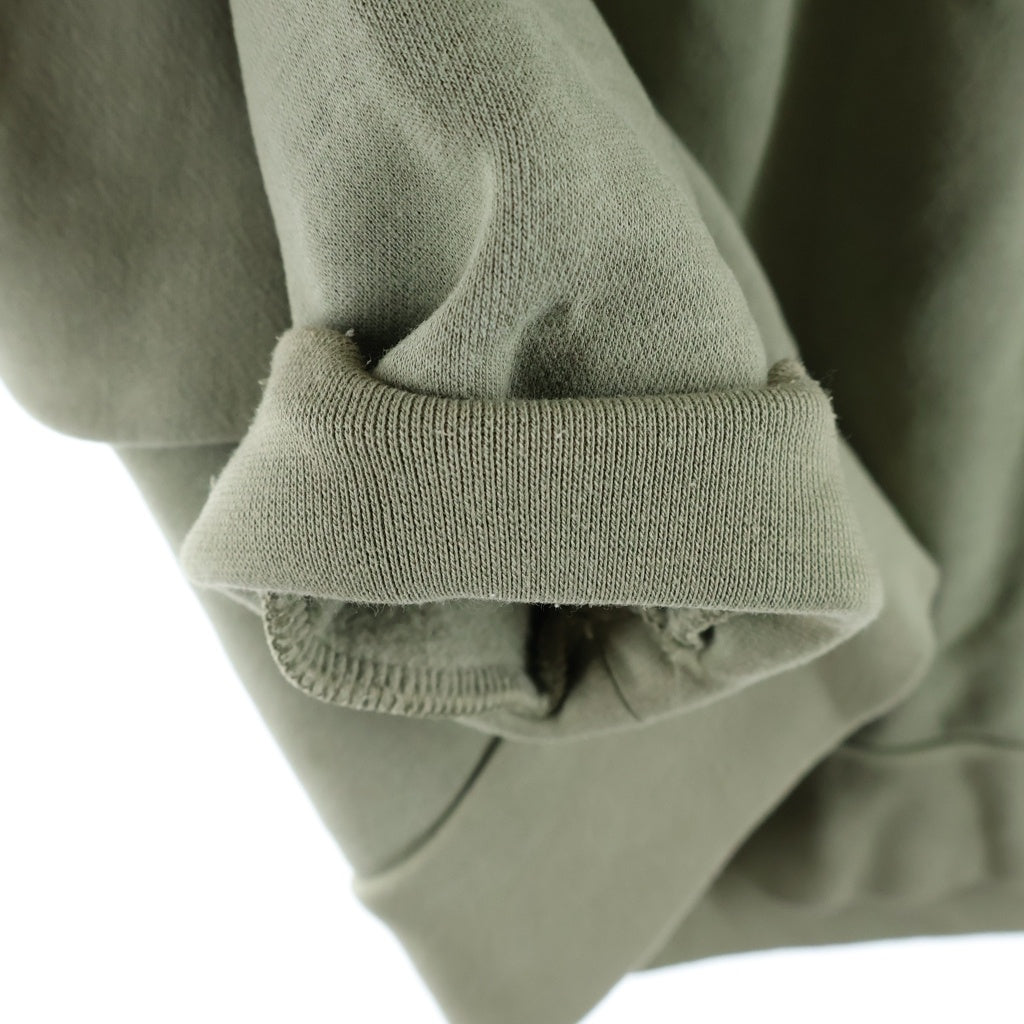 ARC'TERYX(アークテリクス) WORD EMBLEM CREW ワードエンブレムクルー ロゴエンブロイダリー 裏起毛 クルーネックスウェットシャツ トレーナー カーキ 27823-130457
