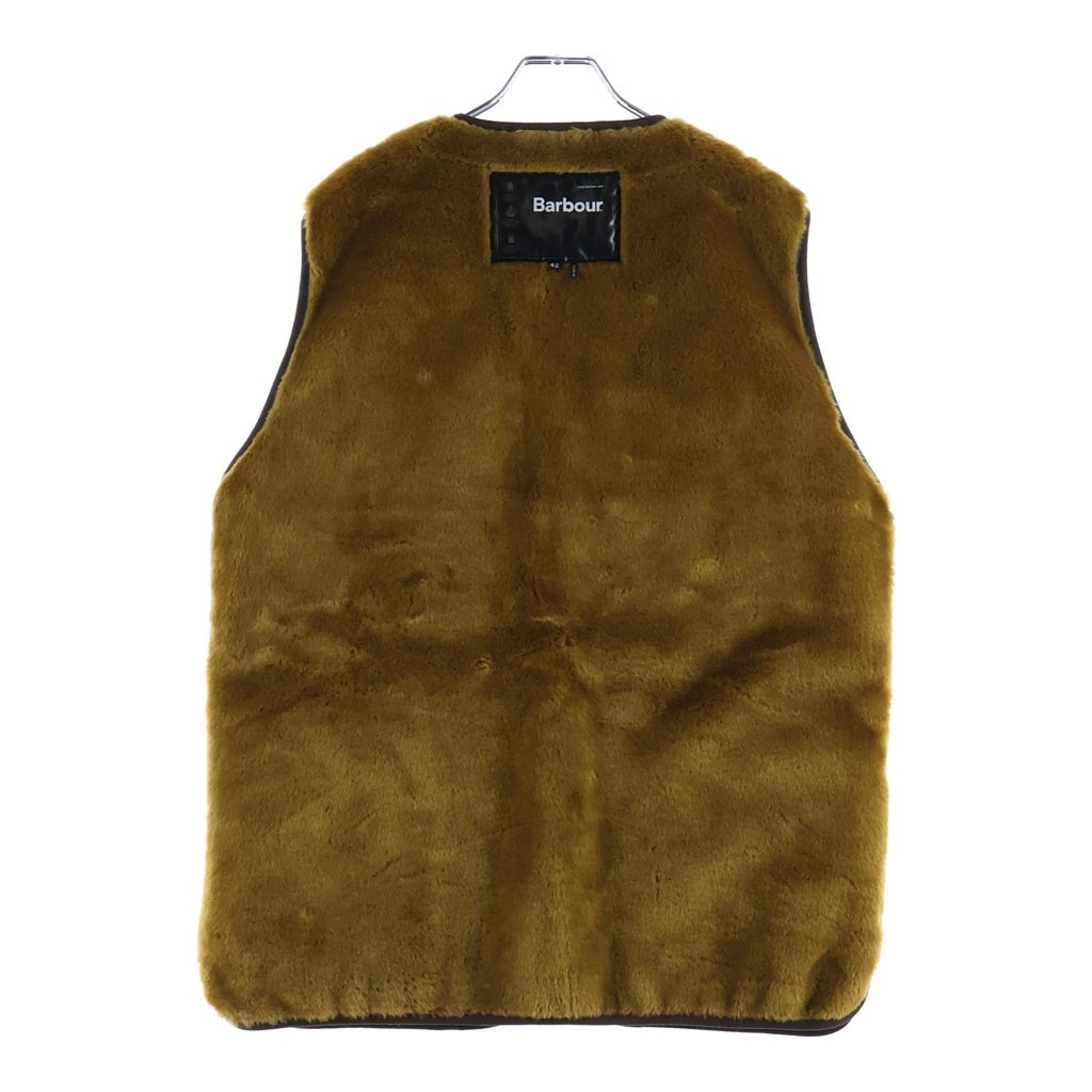Barbour(バブアー) SL FUR LINER VEST スリムフィット ファーライナーベスト カーキ 2002103