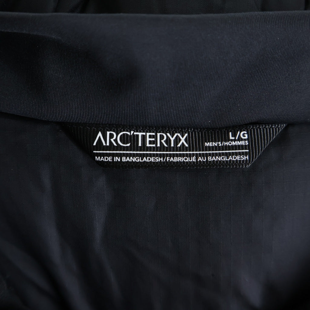 ARC'TERYX(アークテリクス) COLD WX HOODY LT GEN2 リーフ コールドワックス 中綿 フーデッドナイロンジャケット ブラック 23689